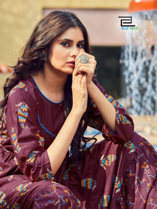 Blue Hills Chhorii Kurti Wholesale Catalog 6 Pcs 8 510x680 - Blue Hills Chhorii Kurti Wholesale Catalog 6 Pcs