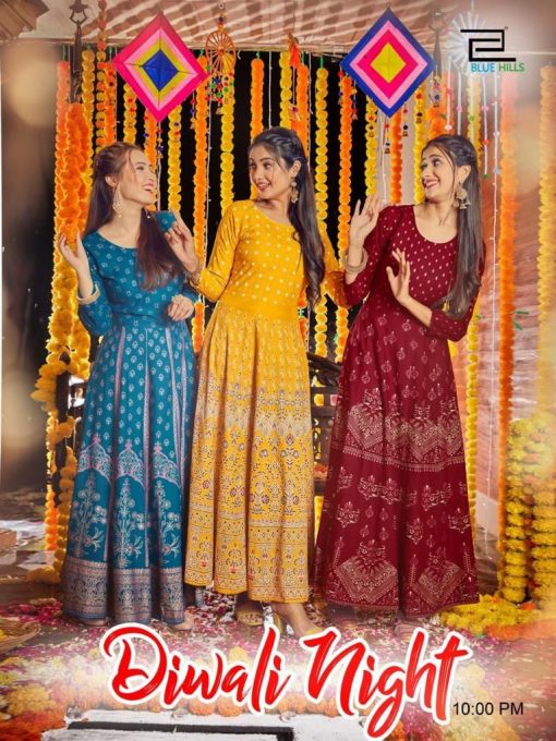 Blue Hills Diwali Night Kurti Wholesale Catalog 8 Pcs 6 510x680 - Blue Hills Diwali Night Kurti Wholesale Catalog 8 Pcs