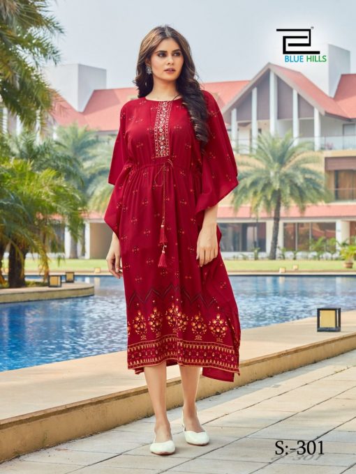 Blue Hills Stare Vol 3 Kaftan Kurti Wholesale Catalog 4 Pcs 2 510x680 - Blue Hills Stare Vol 3 Kaftan Kurti Wholesale Catalog 4 Pcs