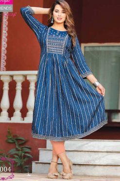 Diya Trends Ethnicity Vol 9 by Kajal Style Kurti Wholesale Catalog 12 Pcs