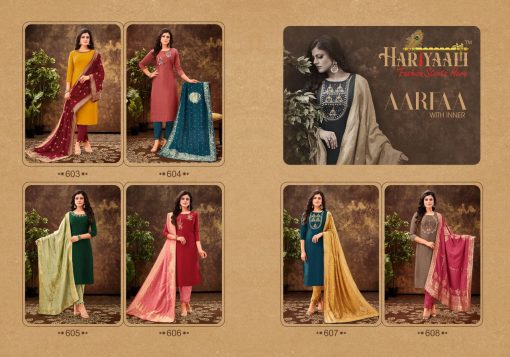 Hariyaali Aarfaa by Kayce Trendz Readymade Salwar Suit Wholesale Catalog 6 Pcs 8 510x357 - Hariyaali Aarfaa by Kayce Trendz Readymade Salwar Suit Wholesale Catalog 6 Pcs