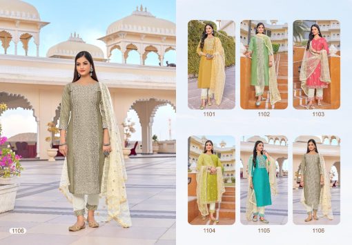 Hariyaali Kasino by Kayce Trendz Readymade Salwar Suit Wholesale Catalog 6 Pcs 6 1 510x355 - Hariyaali Kasino by Kayce Trendz Readymade Salwar Suit Wholesale Catalog 6 Pcs