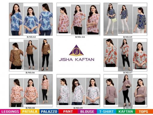 Jelite Georgette Tunics Vol 3 Tops Wholesale Catalog 8 Pcs 10 510x383 - Jelite Georgette Tunics Vol 3 Tops Wholesale Catalog 8 Pcs