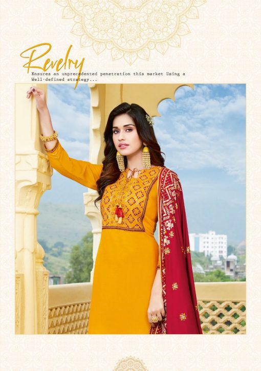 Kajal Style Gulzar Vol 8 Kurti with Dupatta Bottom Wholesale Catalog 8 Pcs 4 510x725 - Kajal Style Gulzar Vol 8 Kurti with Dupatta Bottom Wholesale Catalog 8 Pcs