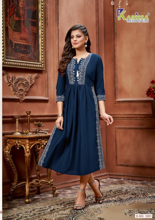 Karissa Anokhi Kurti Wholesale Catalog 6 Pcs 8 510x721 - Karissa Anokhi Kurti Wholesale Catalog 6 Pcs