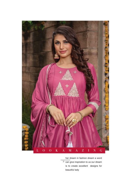 Kiana Celebration Kurti with Dupatta Bottom Wholesale Catalog 6 Pcs 11 510x725 - Kiana Celebration Kurti with Dupatta Bottom Wholesale Catalog 6 Pcs