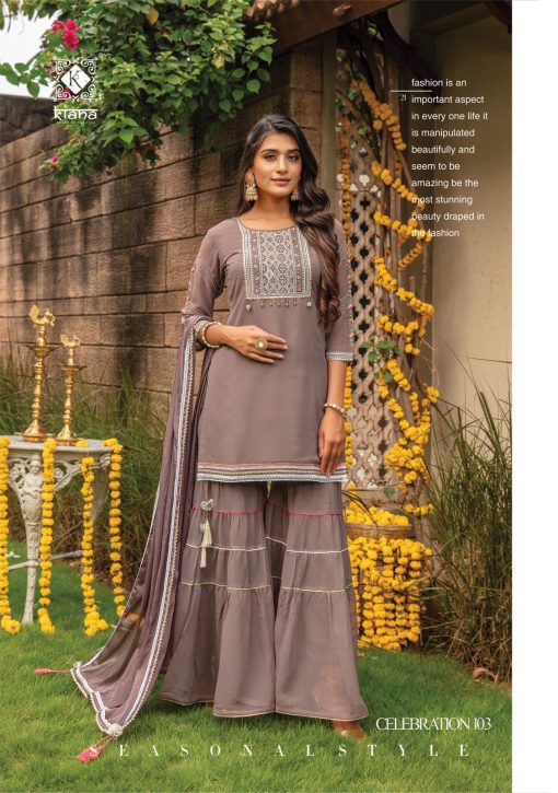 Kiana Celebration Kurti with Dupatta Bottom Wholesale Catalog 6 Pcs 9 510x725 - Kiana Celebration Kurti with Dupatta Bottom Wholesale Catalog 6 Pcs