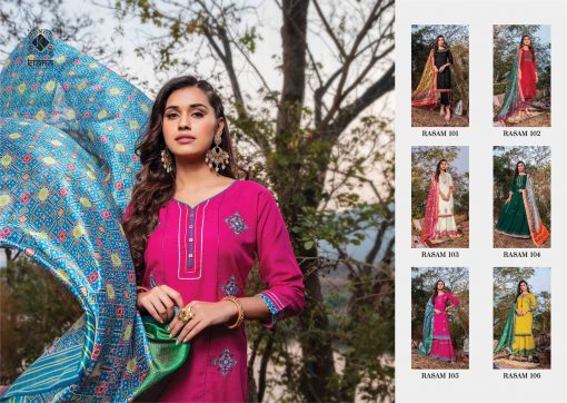 Kiana Rasam Kurti with Dupatta Bottom Wholesale Catalog 6 Pcs 14 510x362 - Kiana Rasam Kurti with Dupatta Bottom Wholesale Catalog 6 Pcs