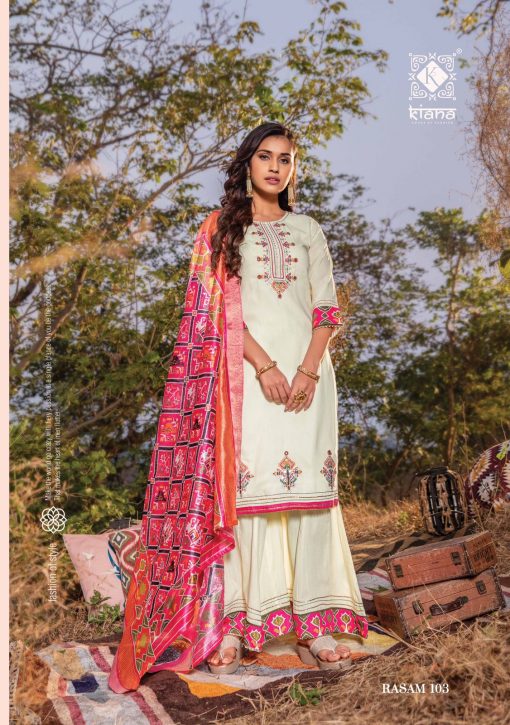 Kiana Rasam Kurti with Dupatta Bottom Wholesale Catalog 6 Pcs 8 510x725 - Kiana Rasam Kurti with Dupatta Bottom Wholesale Catalog 6 Pcs