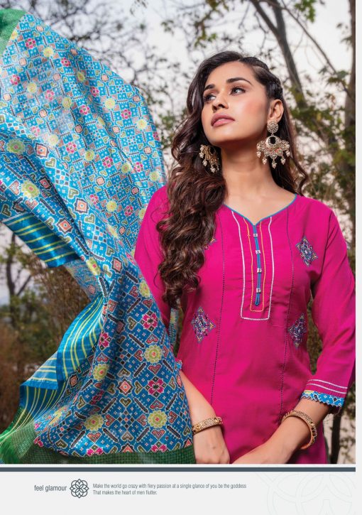 Kiana Rasam Kurti with Dupatta Bottom Wholesale Catalog 6 Pcs 9 510x725 - Kiana Rasam Kurti with Dupatta Bottom Wholesale Catalog 6 Pcs