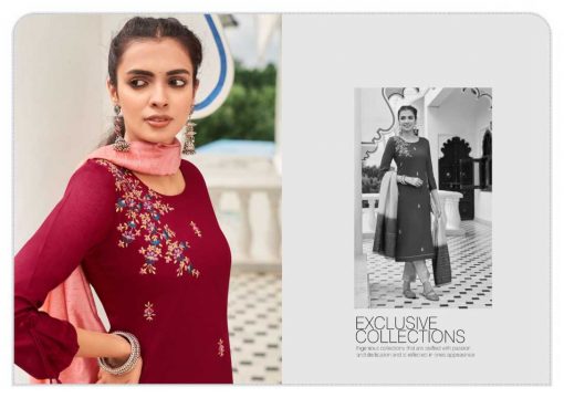 Kivi Rajwadi by Kajree Kurti with Dupatta Bottom Wholesale Catalog 6 Pcs 3 510x360 - Kivi Rajwadi by Kajree Kurti with Dupatta Bottom Wholesale Catalog 6 Pcs