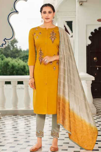 Buy Orange Cotton Kota Dupatta by IKSHITA CHOUDHARY at Ogaan Market Online  Shopping Site