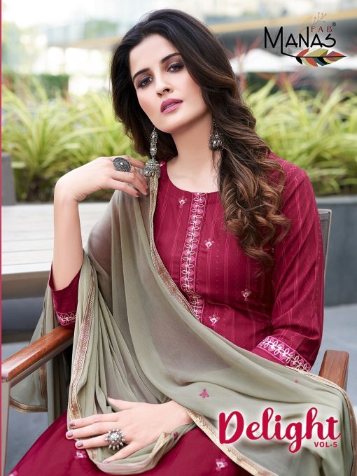 Manas Delight Vol 5 Kurti with Dupatta Bottom Wholesale Catalog 6 Pcs 10 510x680 - Manas Delight Vol 5 Kurti with Dupatta Bottom Wholesale Catalog 6 Pcs