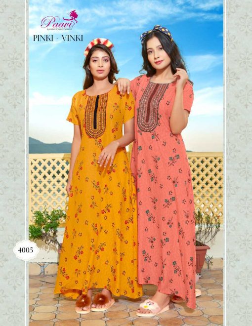 Paavi Pinki Winki Vol 6 Nighty Wholesale Catalog 16 Pcs 4 510x660 - Paavi Pinki Winki Vol 7 Nighty Wholesale Catalog 16 Pcs