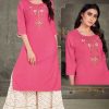 R Studio Bandhani Vol 1 by Baanvi Kurti with Sharara Wholesale Catalog 4 Pcs