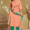 R Studio Charvi by Baanvi Kurti with Dupatta Bottom Wholesale Catalog 8 Pcs