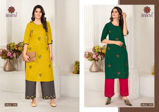 R Studio Dhriti Vol 1 by Baanvi Kurti with Palazzo Wholesale Catalog 8 Pcs 5 510x360 - R Studio Dhriti Vol 1 by Baanvi Kurti with Palazzo Wholesale Catalog 8 Pcs