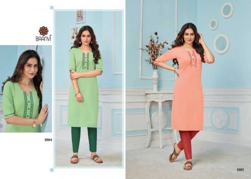 R Studio Rang Vol 1 by Baanvi Kurti with Palazzo Wholesale Catalog 8 Pcs 4 510x364 - R Studio Rang Vol 1 by Baanvi Kurti Wholesale Catalog 8 Pcs