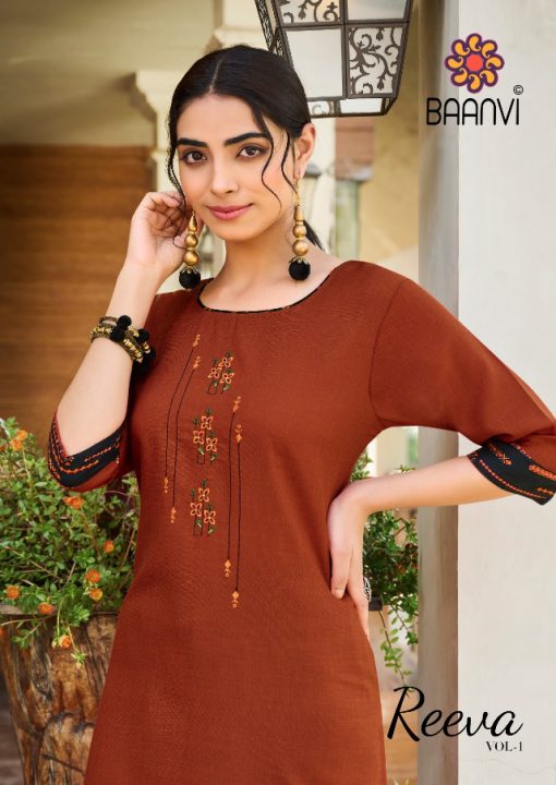 R Studio Reeva Vol 1 by Baanvi Kurti with Palazzo Wholesale Catalog 8 Pcs 2 510x720 - R Studio Reeva Vol 1 by Baanvi Kurti with Palazzo Wholesale Catalog 8 Pcs