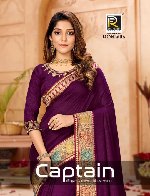 Ranjna Captain Saree Sari Wholesale Catalog 8 Pcs 1 1 510x663 - Ranjna Captain Saree Sari Wholesale Catalog 8 Pcs