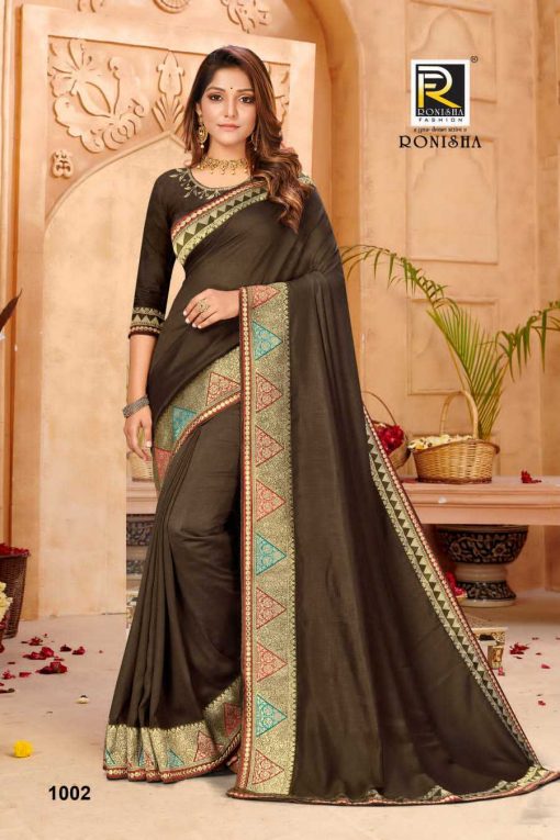 Ranjna Captain Saree Sari Wholesale Catalog 8 Pcs 8 1 510x765 - Ranjna Captain Saree Sari Wholesale Catalog 8 Pcs