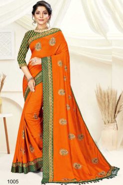 Ranjna Mark-Up Saree Sari Wholesale Catalog 8 Pcs