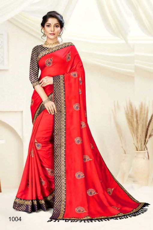 Ranjna Mark Up Saree Sari Wholesale Catalog 8 Pcs 4 1 510x765 - Ranjna Mark-Up Saree Sari Wholesale Catalog 8 Pcs