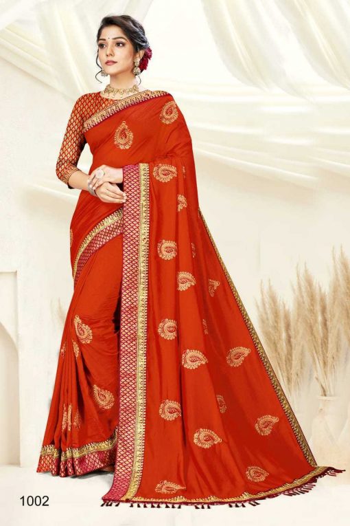 Ranjna Mark Up Saree Sari Wholesale Catalog 8 Pcs 9 1 510x765 - Ranjna Mark-Up Saree Sari Wholesale Catalog 8 Pcs