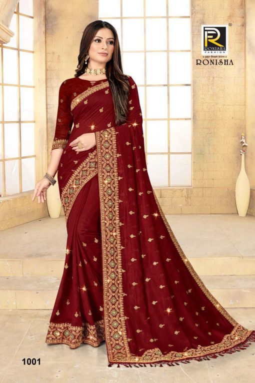 Ranjna Nitya Saree Sari Wholesale Catalog 8 Pcs 8 1 510x765 - Ranjna Nitya Saree Sari Wholesale Catalog 8 Pcs