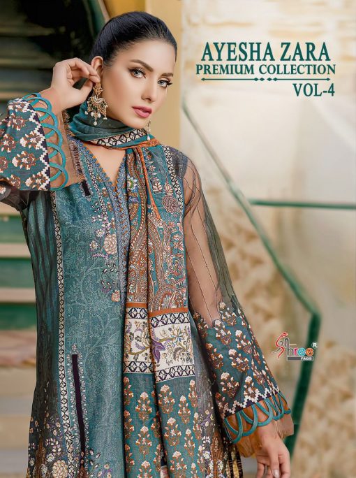Shree Fabs Ayesha Zara Premium Collection Vol 4 Salwar Suit Wholesale Catalog 9 Pcs 1 510x684 - Shree Fabs Ayesha Zara Premium Collection Vol 4 Salwar Suit Wholesale Catalog 9 Pcs