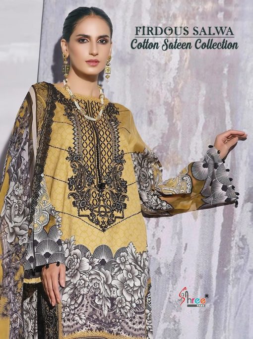 Shree Fabs Firdous Salwa Cotton Sateen Collection Salwar Suit Wholesale Catalog 8 Pcs 1 510x684 - Shree Fabs Firdous Salwa Cotton Sateen Collection Salwar Suit Wholesale Catalog 8 Pcs