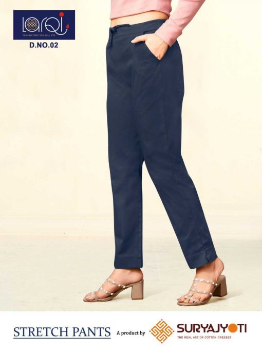 Suryajyoti Larqi Stretch Pants Wholesale Catalog 17 Pcs 4 510x680 - Suryajyoti Larqi Stretch Pants Wholesale Catalog 17 Pcs