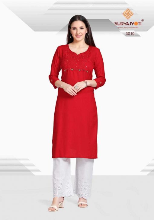 Suryajyoti Nirja Advance Vol 3 Kurti Wholesale Catalog 10 Pcs 13 1 510x729 - Suryajyoti Nirja Advance Vol 3 Kurti Wholesale Catalog 10 Pcs