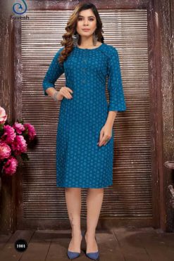 Suvesh Zubeda Vol 5 Kurti Wholesale Catalog 8 Pcs