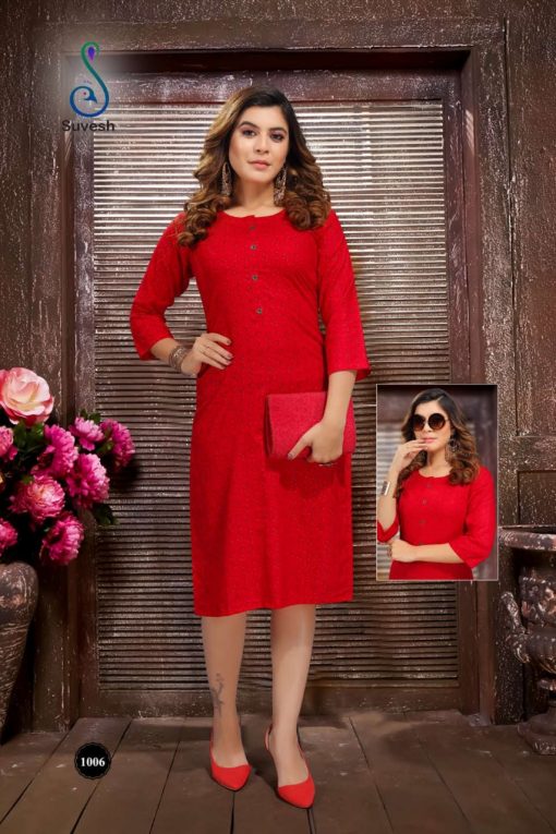 Suvesh Zubeda Vol 5 Kurti Wholesale Catalog 8 Pcs 3 510x765 - Suvesh Zubeda Vol 5 Kurti Wholesale Catalog 8 Pcs