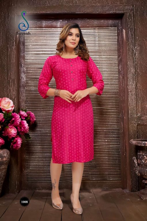 Suvesh Zubeda Vol 5 Kurti Wholesale Catalog 8 Pcs 6 510x765 - Suvesh Zubeda Vol 5 Kurti Wholesale Catalog 8 Pcs