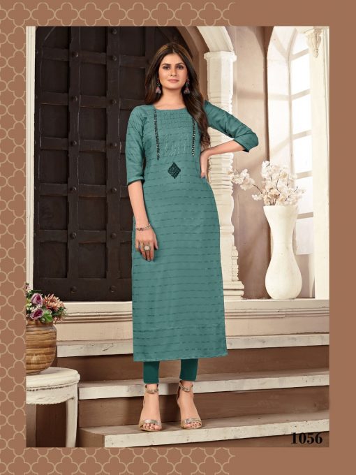 Tejaswee Kalindi Vol 1 kurti Wholesale Catalog 5 Pcs 7 510x680 - Tejaswee Kalindi Vol 1 kurti Wholesale Catalog 5 Pcs