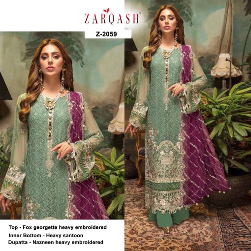 Zarqash Guzarish by Khayyira Salwar Suit Wholesale Catalog 4 Pcs 5 510x510 - Zarqash Guzarish by Khayyira Salwar Suit Wholesale Catalog 4 Pcs