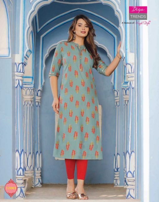 Diya Trends Gardencity Vol 12 by Kajal Style Kurti Wholesale Catalog 20 Pcs 1 510x646 - Diya Trends Gardencity Vol 12 by Kajal Style Kurti Wholesale Catalog 20 Pcs