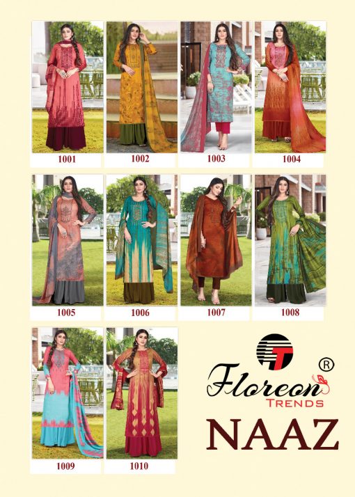 Floreon Trends Naaz Salwar Suit Wholesale Catalog 10 Pcs 23 510x714 - Floreon Trends Naaz Salwar Suit Wholesale Catalog 10 Pcs