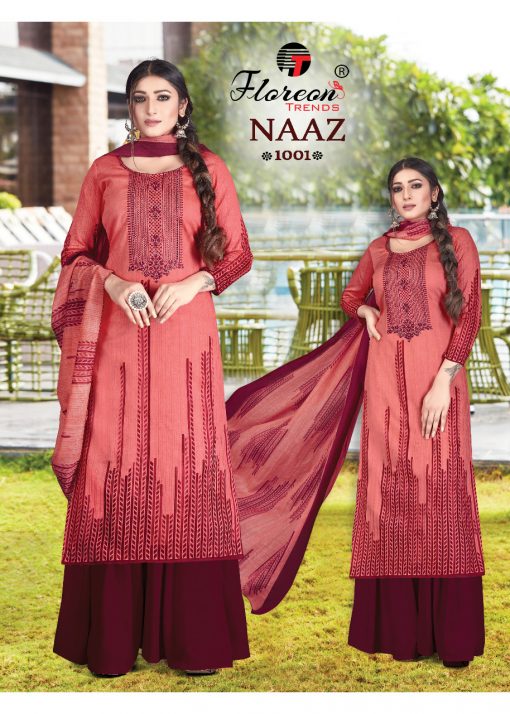 Floreon Trends Naaz Salwar Suit Wholesale Catalog 10 Pcs 4 510x714 - Floreon Trends Naaz Salwar Suit Wholesale Catalog 10 Pcs