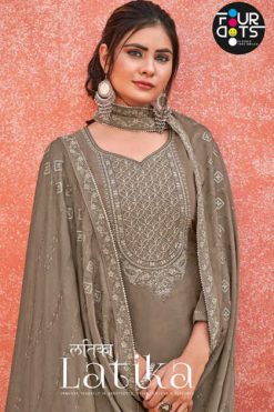 Four Dots Latika by Kessi Salwar Suit Wholesale Catalog 4 Pcs