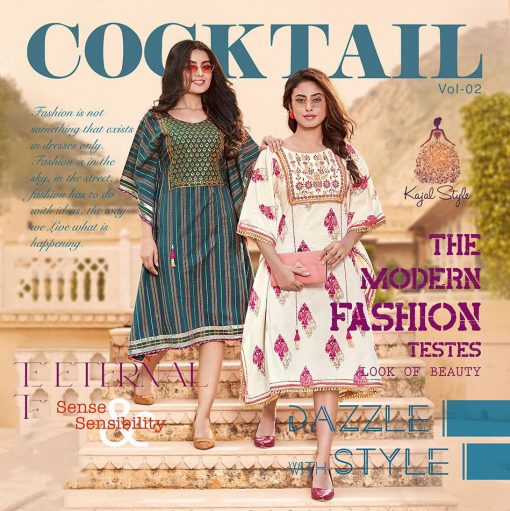 Kajal Style Cocktail Vol 2 Kaftan Kurti Wholesale Catalog 10 Pcs 1 510x511 - Kajal Style Cocktail Vol 2 Kaftan Kurti Wholesale Catalog 10 Pcs