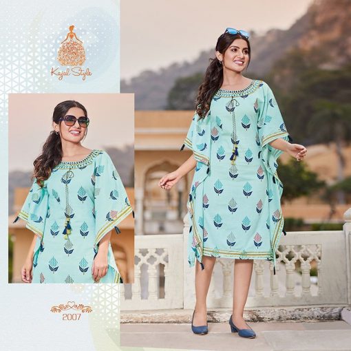 Kajal Style Cocktail Vol 2 Kaftan Kurti Wholesale Catalog 10 Pcs 15 510x510 - Kajal Style Cocktail Vol 2 Kaftan Kurti Wholesale Catalog 10 Pcs