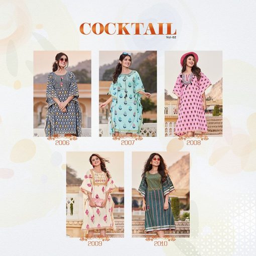 Kajal Style Cocktail Vol 2 Kaftan Kurti Wholesale Catalog 10 Pcs 17 510x510 - Kajal Style Cocktail Vol 2 Kaftan Kurti Wholesale Catalog 10 Pcs