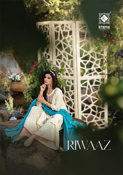 Kiana Riwaaz Kurti with Dupatta Bottom Wholesale Catalog 8 Pcs 5 510x725 - Kiana Riwaaz Kurti with Dupatta Bottom Wholesale Catalog 8 Pcs