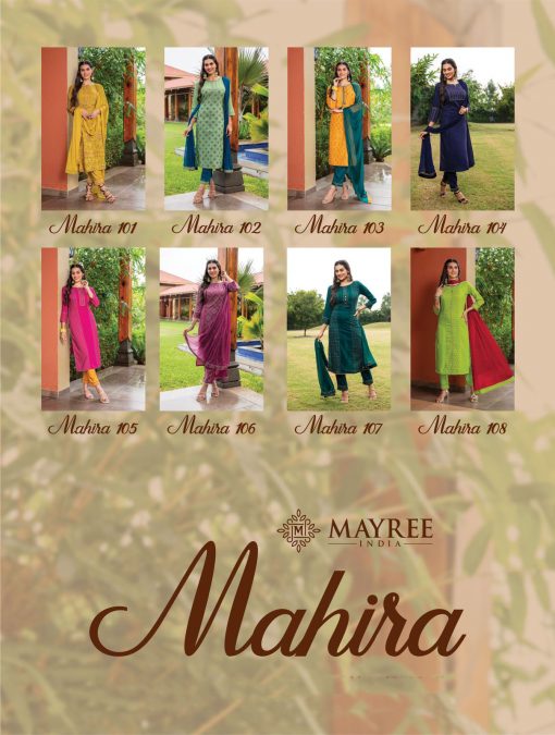 Mayree India Mahira Vol 1 Kurti with Dupatta Bottom Wholesale Catalog 8 Pcs 13 510x675 - Mayree India Mahira Vol 1 Kurti with Dupatta Bottom Wholesale Catalog 8 Pcs