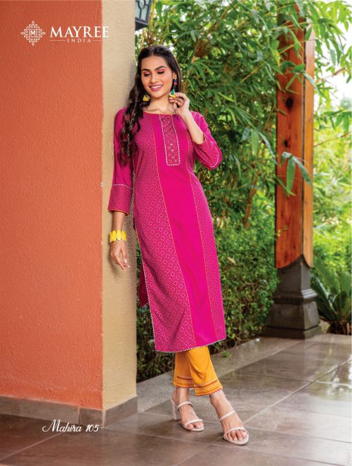 Mayree India Mahira Vol 1 Kurti with Dupatta Bottom Wholesale Catalog 8 Pcs 8 510x675 - Mayree India Mahira Vol 1 Kurti with Dupatta Bottom Wholesale Catalog 8 Pcs