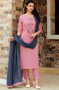 R Studio Kavya by Baanvi Kurti with Dupatta Bottom Wholesale Catalog 6 Pcs