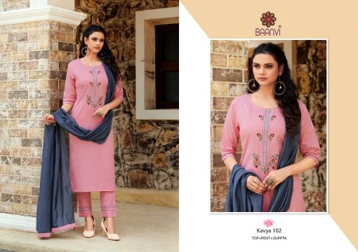 R Studio Kavya by Baanvi Kurti with Dupatta Bottom Wholesale Catalog 6 Pcs 4 510x360 - R Studio Kavya Vol 1 by Baanvi Kurti with Dupatta Bottom Wholesale Catalog 6 Pcs